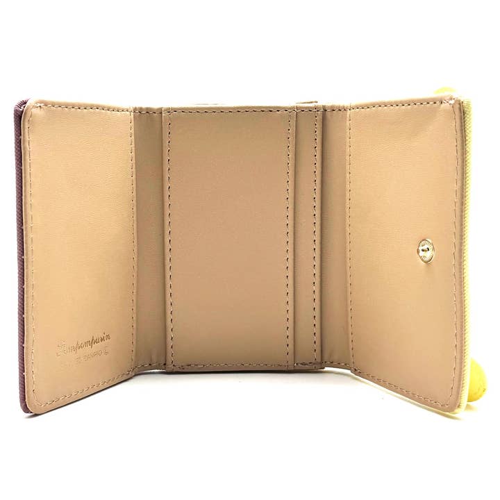 LASR - Wholesale Wallet - Women's - Sanrio Pompompurin Face Flap Wallet