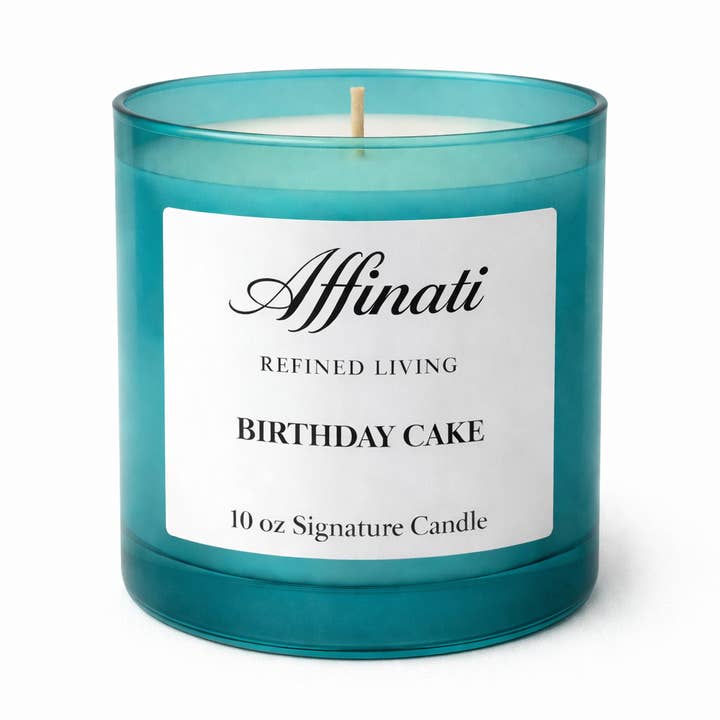 Birthday Cake Signature Candle for wholesale by Affinati