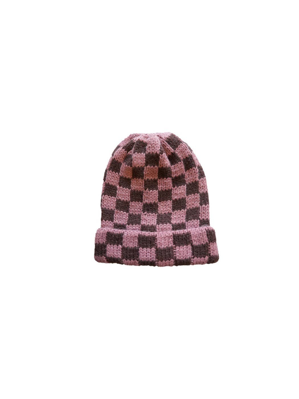 Funkyrel® Atzbranding Limited - Wholesale Beanie - Women's - Haila - Winter Checkered Knitted Beanie0