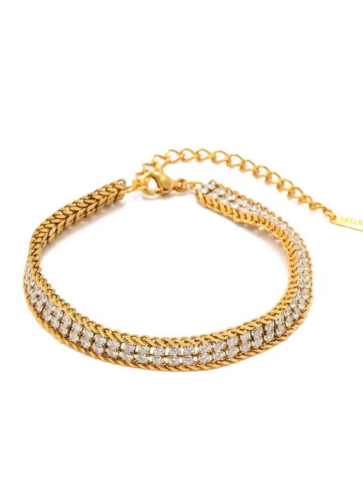 Ava Tennis Bracelet for wholesale by Pristti Design