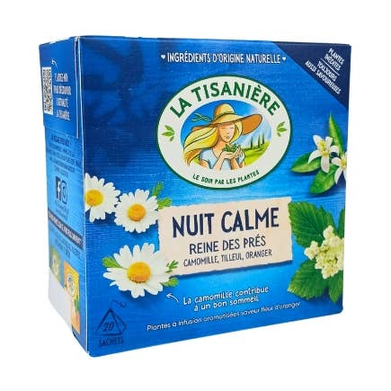 La Tisaniere Nuit Calme 20 bags for wholesale by France At Home