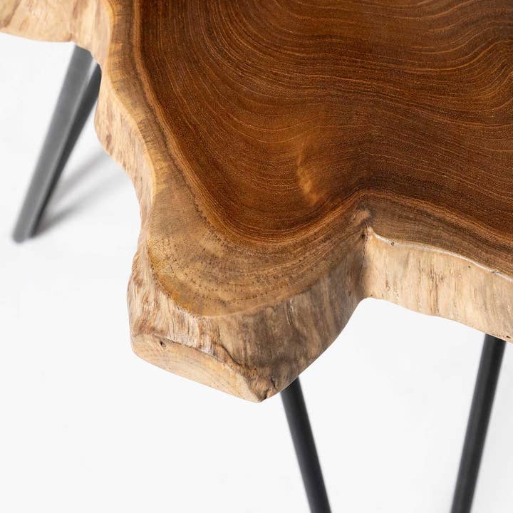 Style In Form - Wholesale Side Table - Natura Hairpin Nesting Table - L8