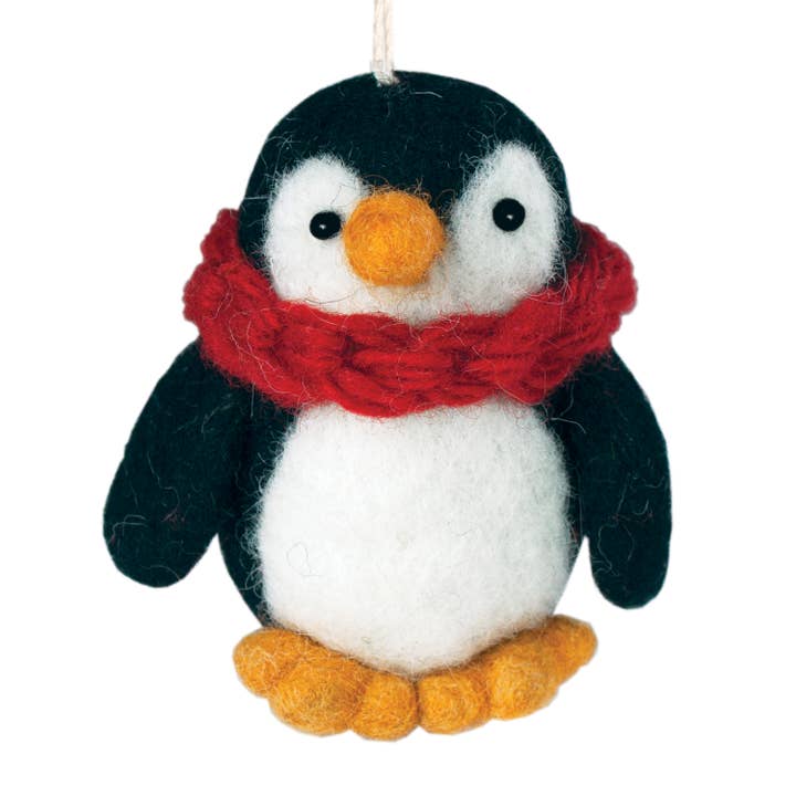 dZi Handmade - Wholesale Ornament - Pokey Penguin Ornament
