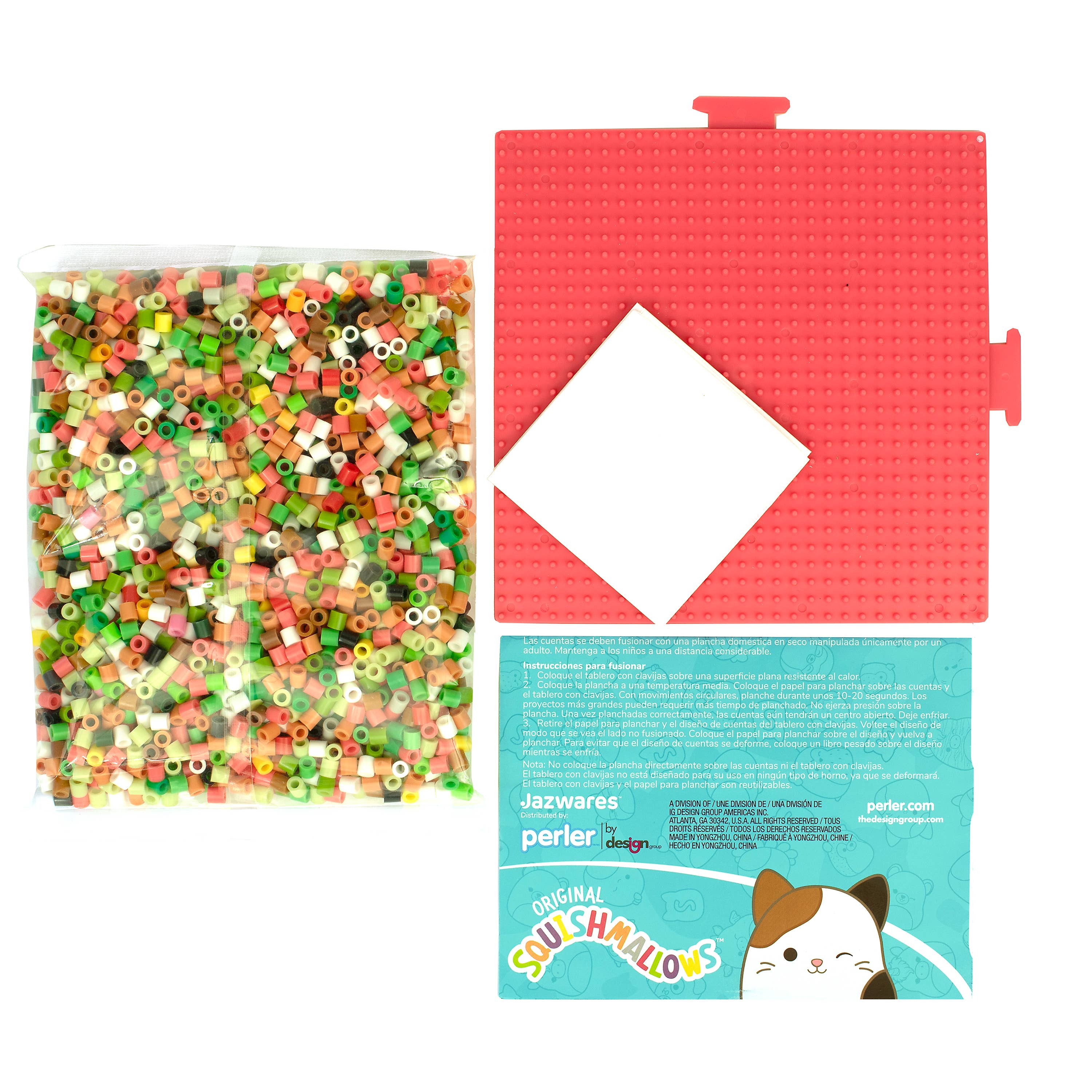 Anker Play Products - Wholesale DIY Craft Kit - Kids - Perler Beads Squishmallows Small Frog Kit2