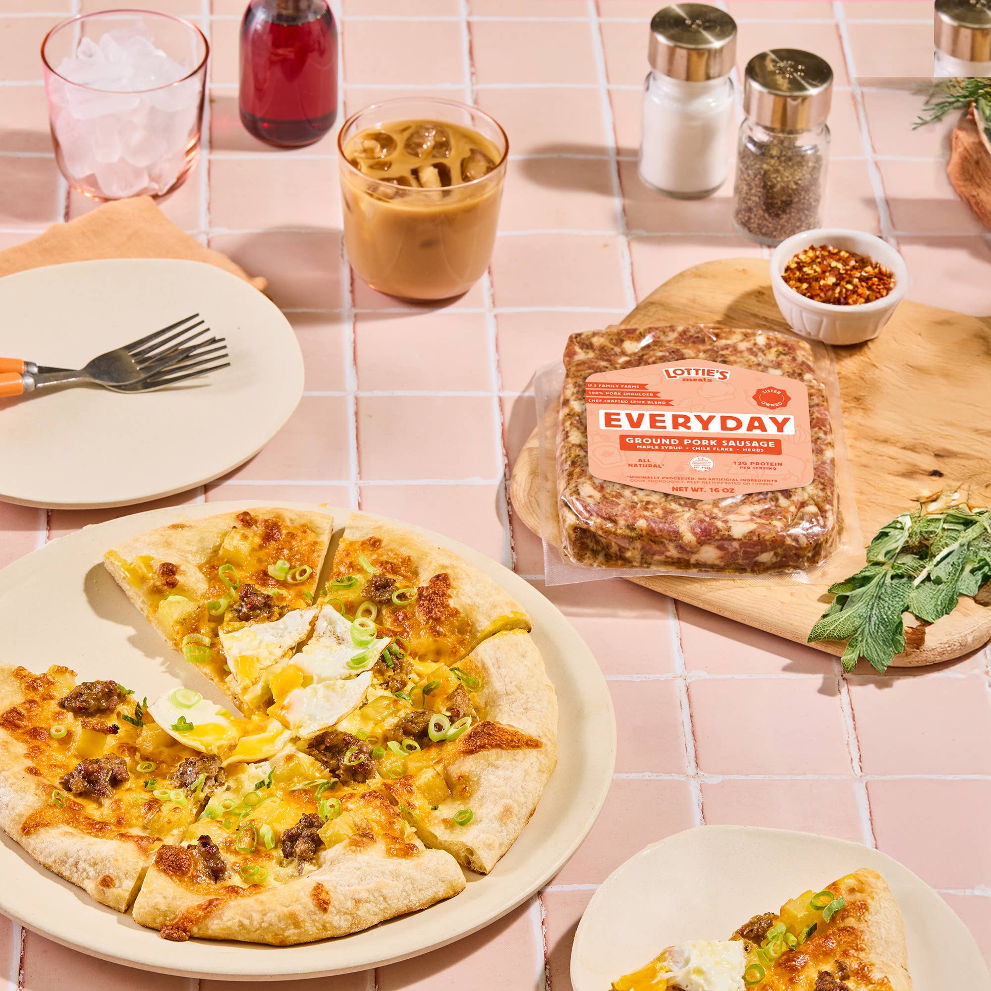 Lottie's Meats - Wholesale Sausage - Everyday (Breakfast) Sausage | Ground Pork Blends | 16 oz2