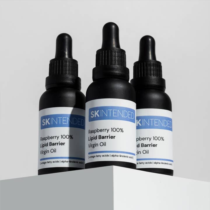 Skintended – wholesale Facial oil – Raspberry 100% Lipid Barrier Virgin Oil2