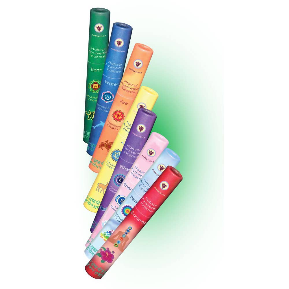 JOJO Geschenke - Wholesale Incense - Chakra incense sticks from India1