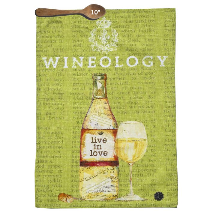 SIP - Vendita all'ingrosso Strofinacci - Asciugamano da cucina «Wine Series Green»1