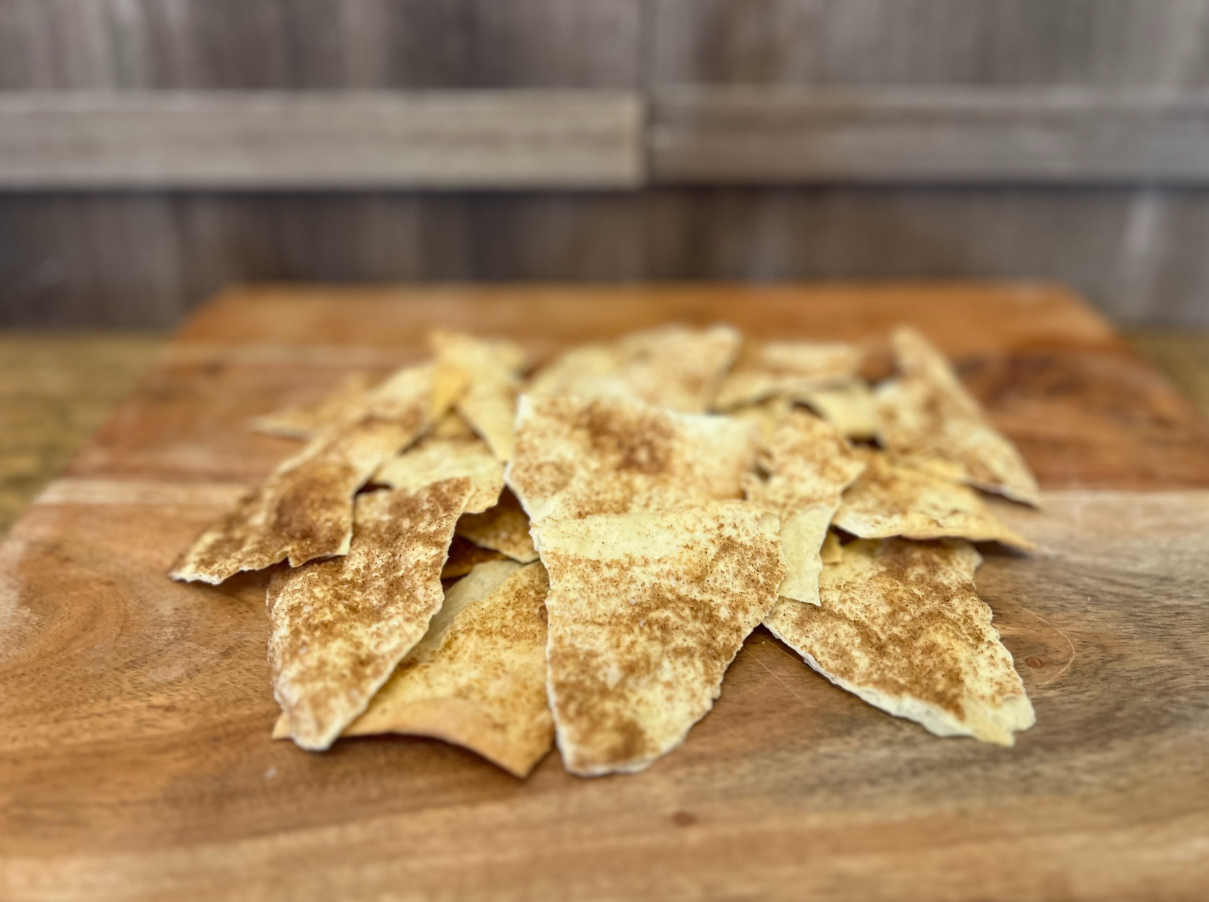Poteet's Artisan Goods - Wholesale Crackers - Artisan Cinnamon Sugar Sourdough Crackers1