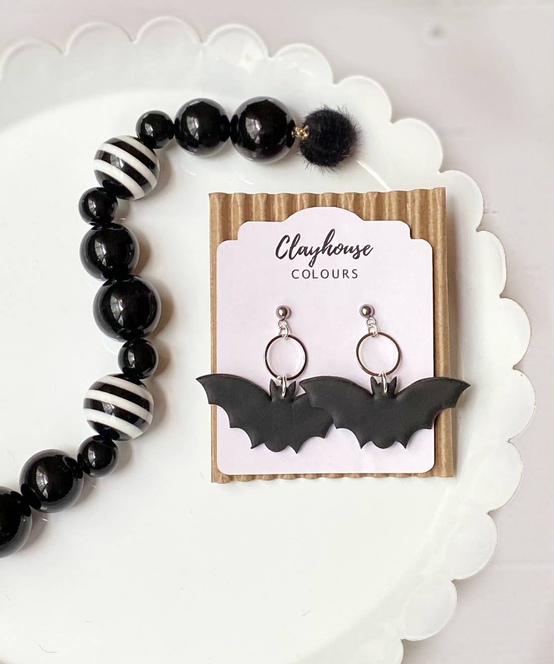 Clayhouse Colours - Vendita all'ingrosso Orecchini pendenti - Orecchini in argilla Spooky7