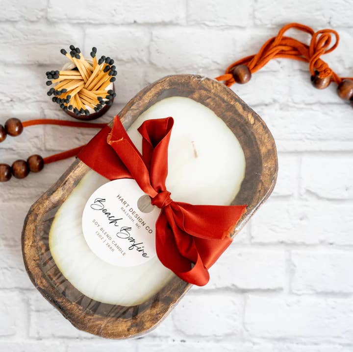 Beach Bonfire Candle | Coastal Escape Candle for wholesale by Hart Design Co