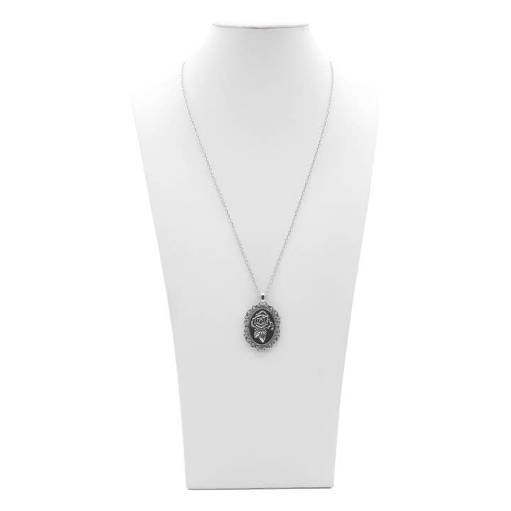 Controse - Wholesale Pendant/Charm Necklace - Controse Rose Portrait Cameo Necklace5
