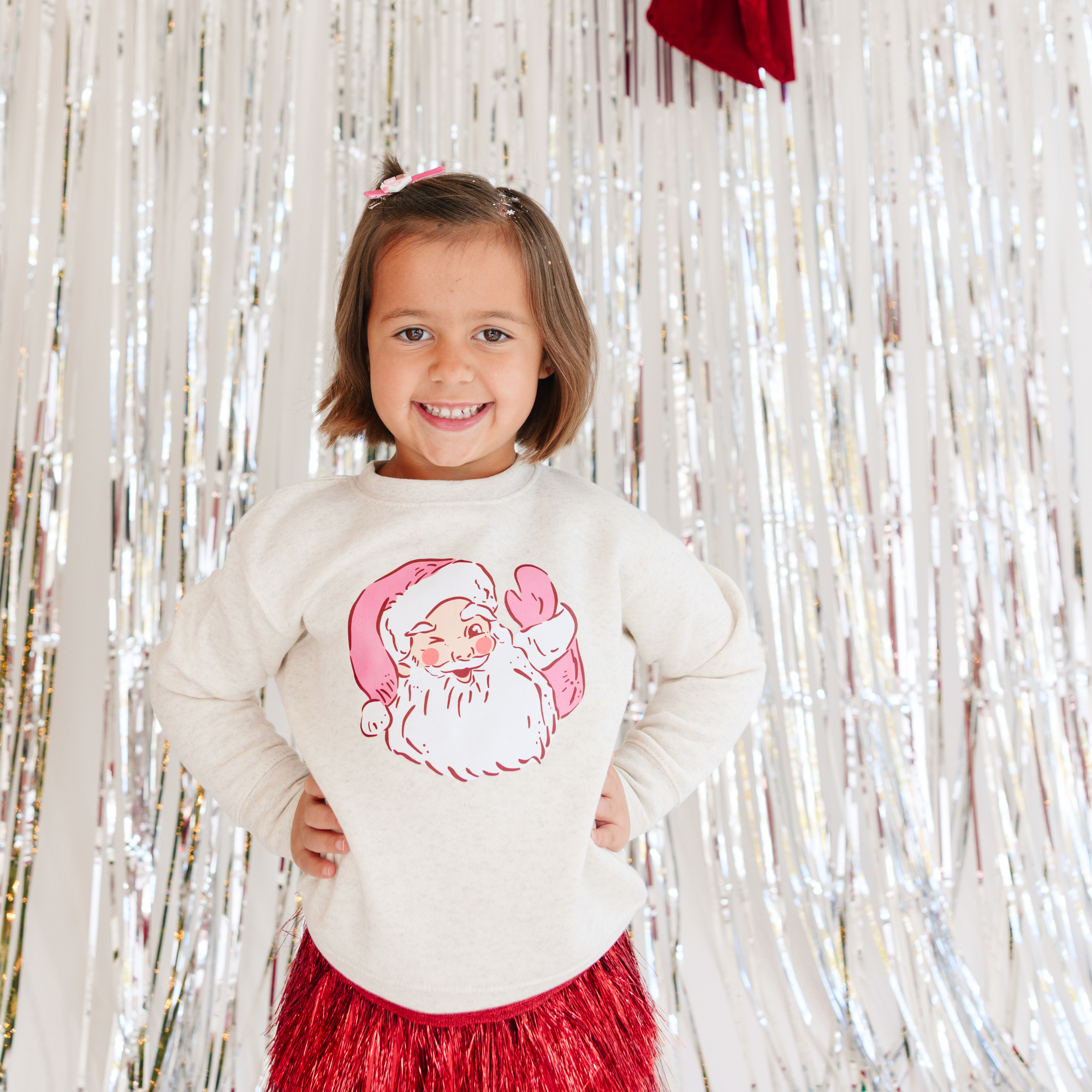 Benny & Ray Apparel - Wholesale Sweatshirt - Kids - Santa Claus Merry Christmas Kids Sweatshirt  5