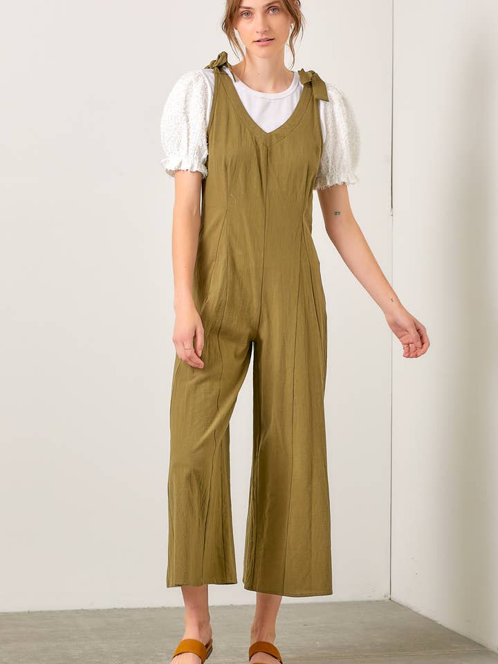 OPENE WIDE LEG JUMPSUIT for wholesale by Polagram by Wellmade USA