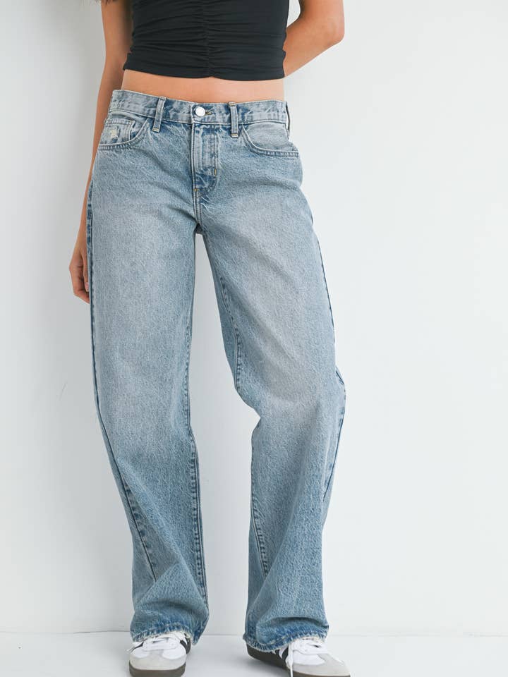 BP436N - VINTAGE LT - Low Rise Baggy Slouch for wholesale by JUST BLACK DENIM