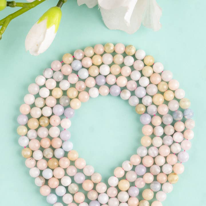 Soothing Crystals Beads - Wholesale Beads - Crystal Jewelry Beads | Morganite | Healing Gemstone Beads10