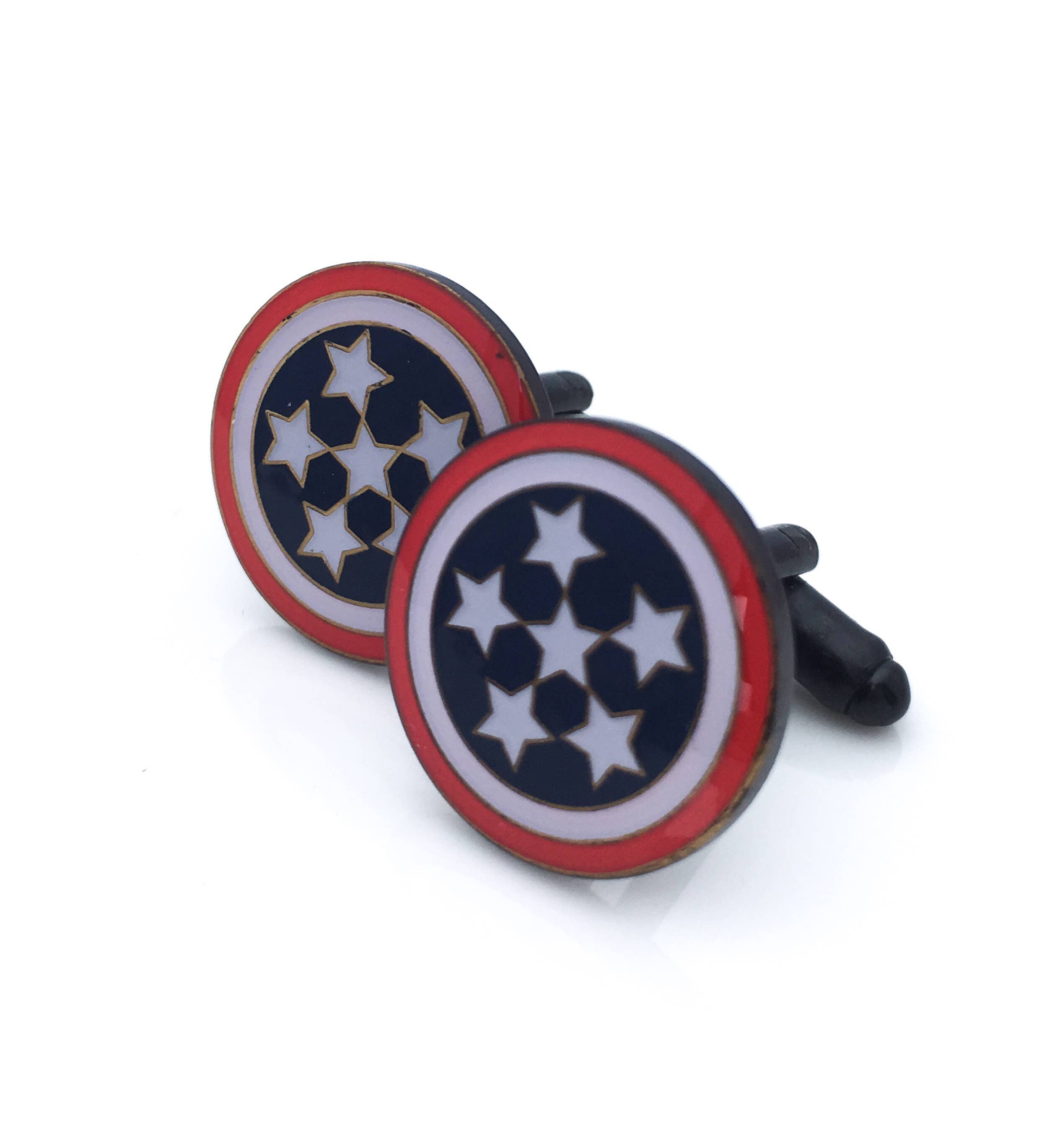 Kinzoku - Wholesale Cufflinks - Stars N Stripes Cufflinks0