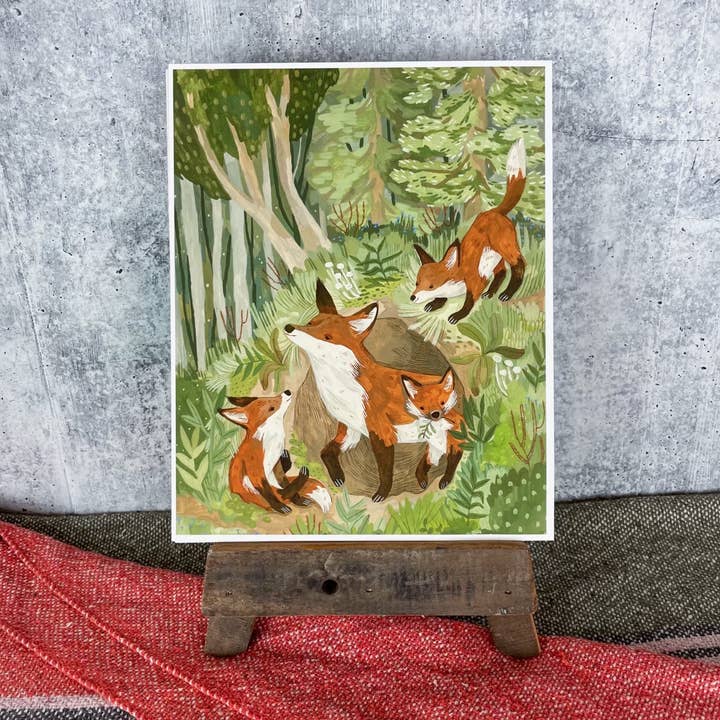 Canyon & Cove Art - Wholesale Art Print - Fox Den Print0