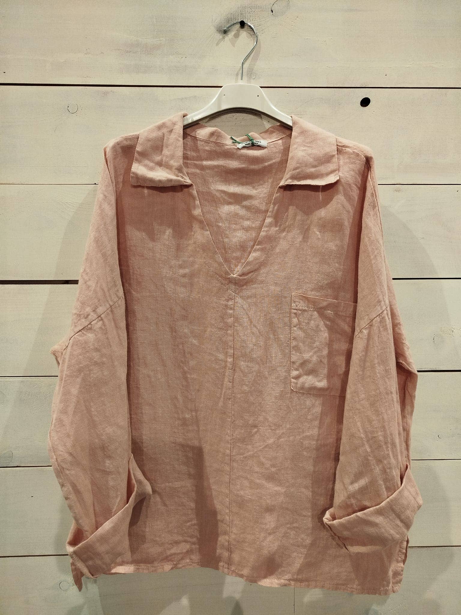 Linos y Textiles - Wholesale Blouse - Women's - REF-17720 Blouse with one pocket1