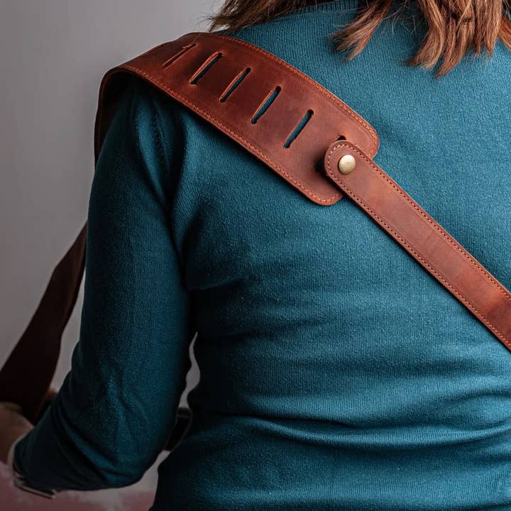 Læder Guitar for engroshandel hos Pikore