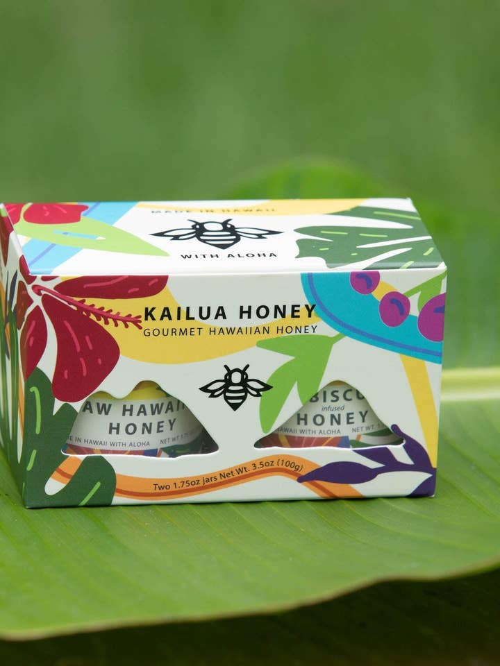 Honey Box Set (Duo) for wholesale by Kailua Honey Lifestyle