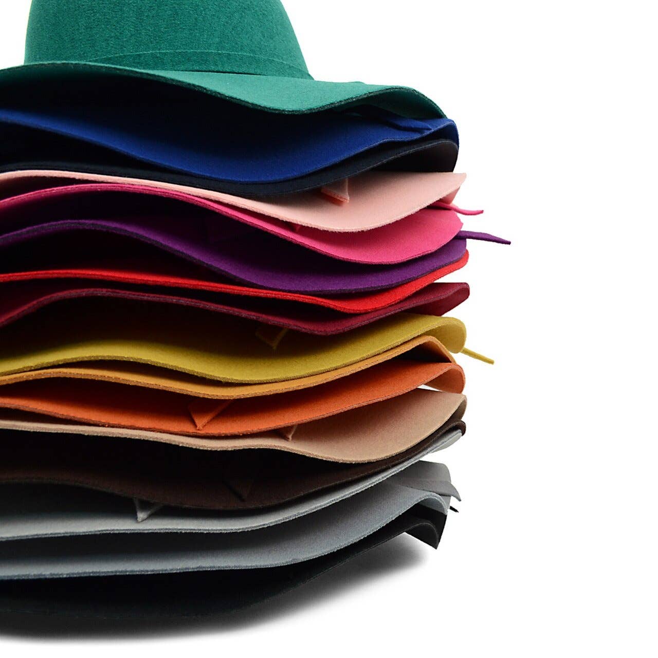 Selini New York - Wholesale Fedora - Women's - Women's Polyester Felt Floppy Wide Brim Bowknot Hat22