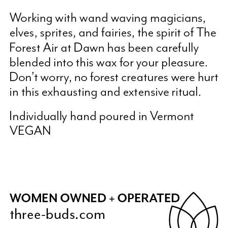 Three Buds Apothecary - Wholesale Jar/Filled Candle - Oak + Moss Hand Poured Soy Candle2