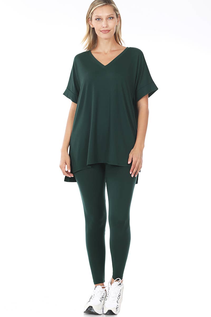 42POPS – wholesale Mjukisset – Dam – .Tunika & Leggings 2-delarsset14