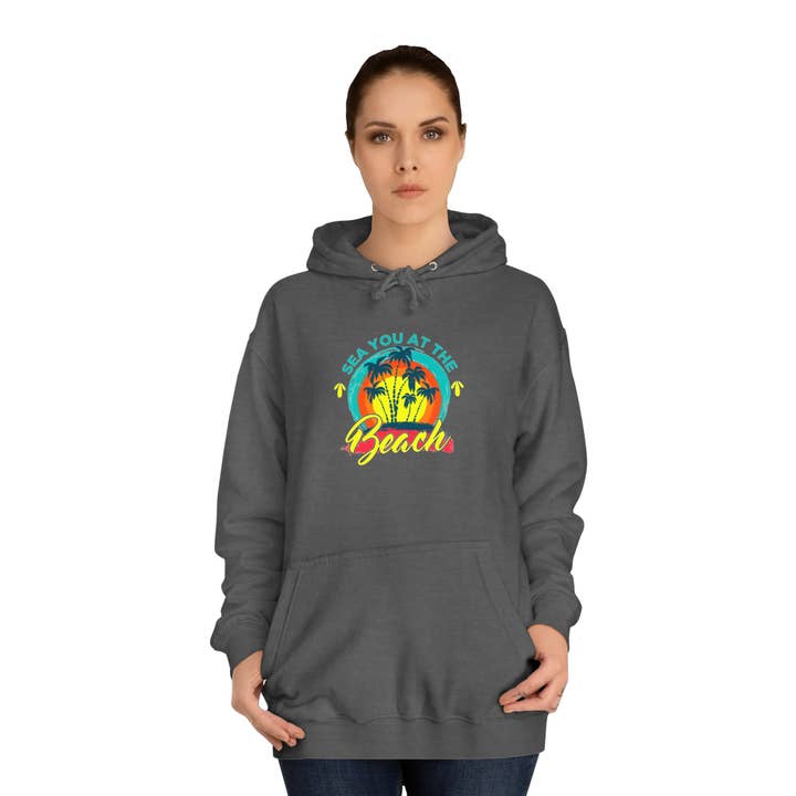 Sea You At The Beach Unisex Hoodie for wholesale by RC'nSONS