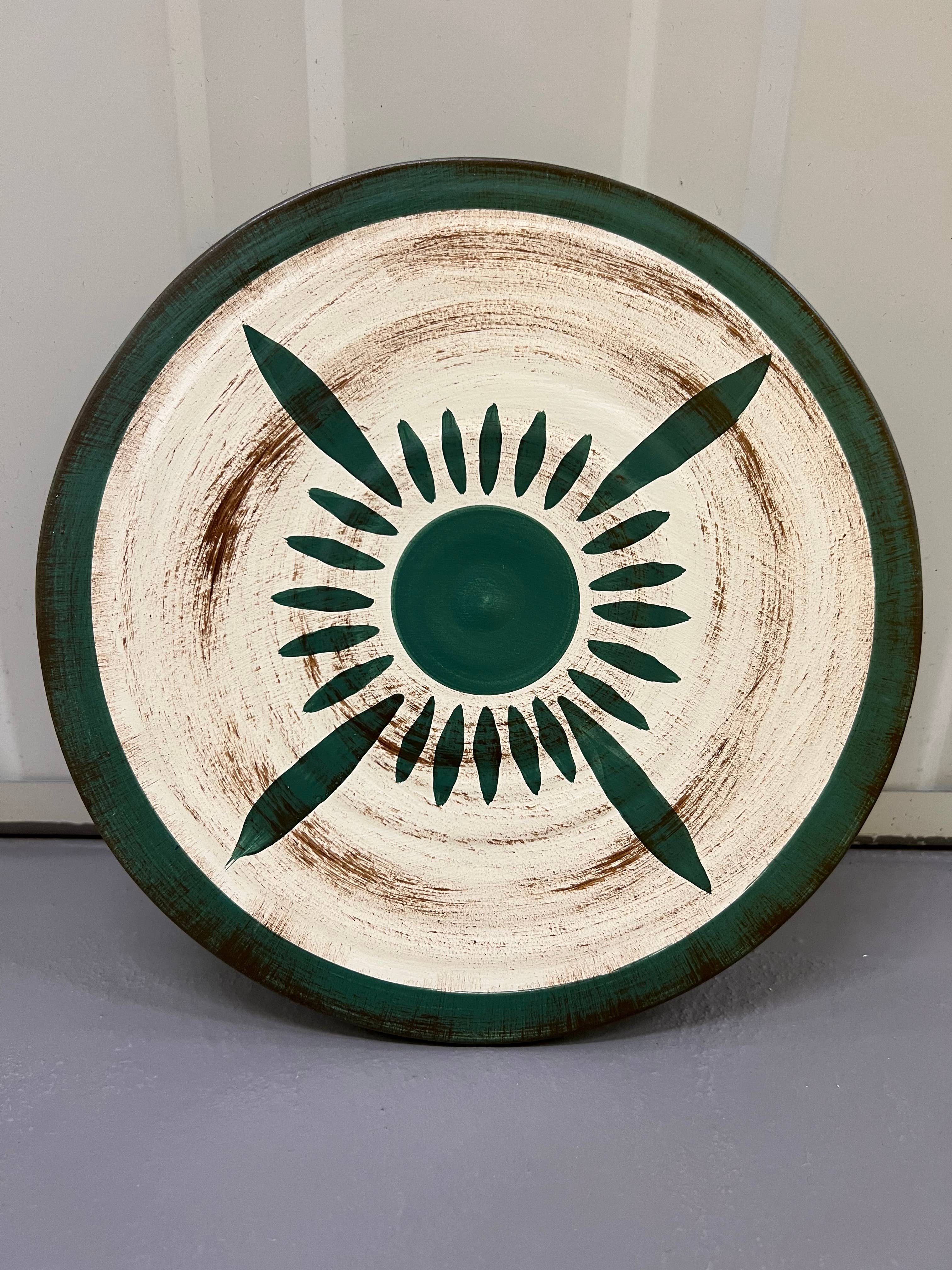 MOODONLINE – Arte de parede dimensional/3D por atacado – Decorativo, Cerâmica Artesanal, Placas de Parede Verdes, Penduramento de Parede8