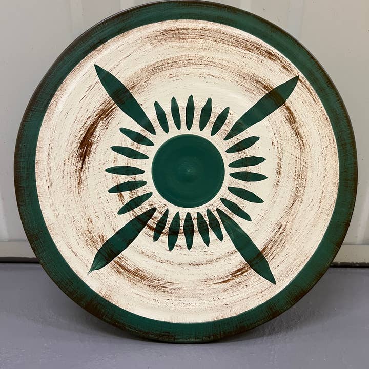 MOODONLINE – Arte de parede dimensional/3D por atacado – Decorativo, Cerâmica Artesanal, Placas de Parede Verdes, Penduramento de Parede8