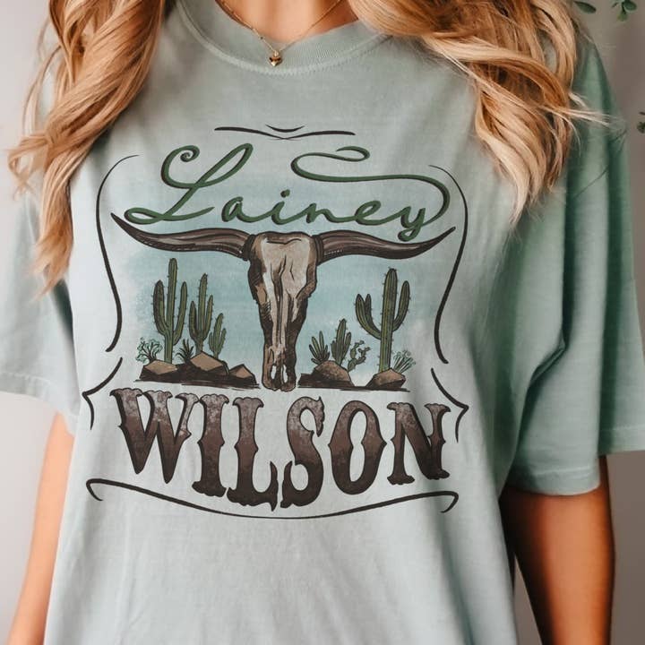 Par.tees by Party On! - Wholesale T-Shirt (Graphic) - Women's - Lainey Wilson Country Music Concert Nashville Graphic Tee1