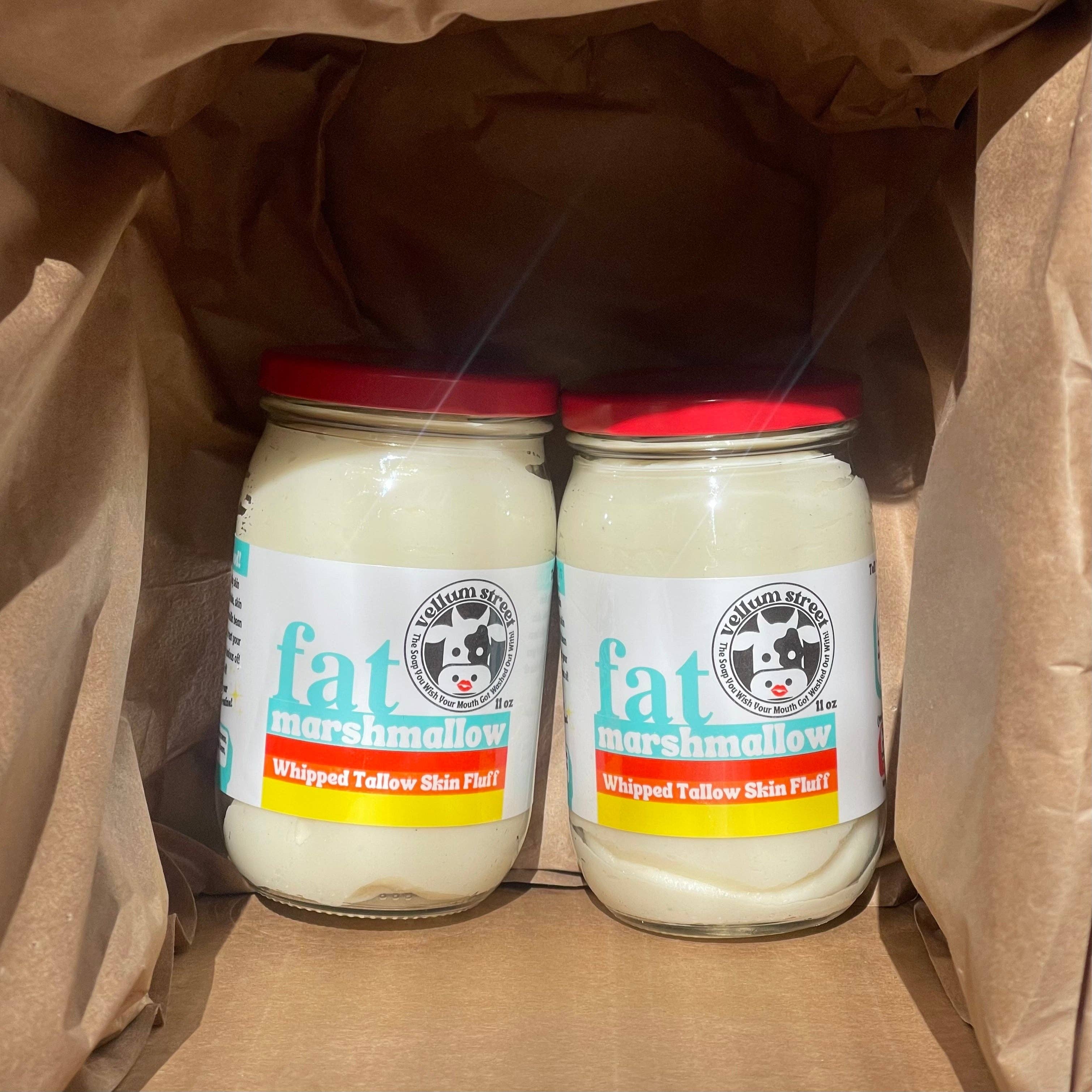 Vellum Street – wholesale Body cream/lotion – fat marshmallow WHIPPED TALLOW SKIN FLUFF11