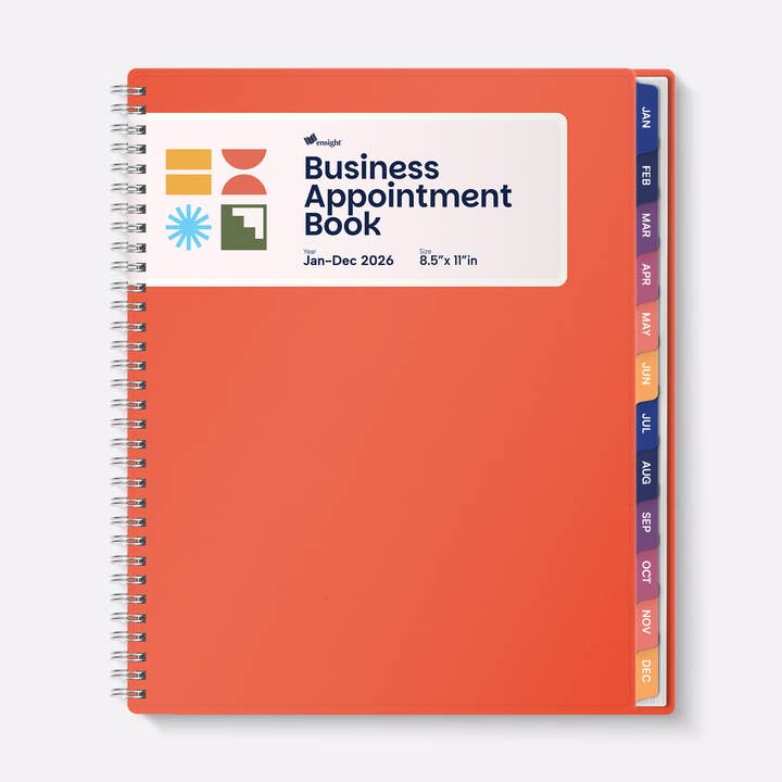 PEACH A4 2026 Jan-Dec Appointment Book & Planner for wholesale by Ensight