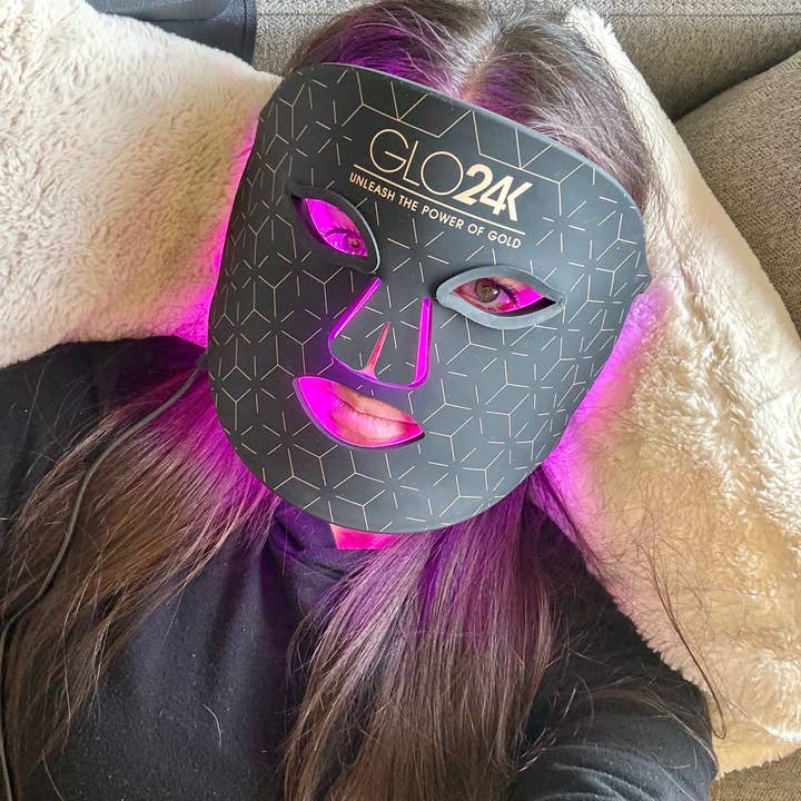 GLO24K - Wholesale Skincare Face Mask - 7 Color LED Photon Rejuvenation Light Therapy Super Mask