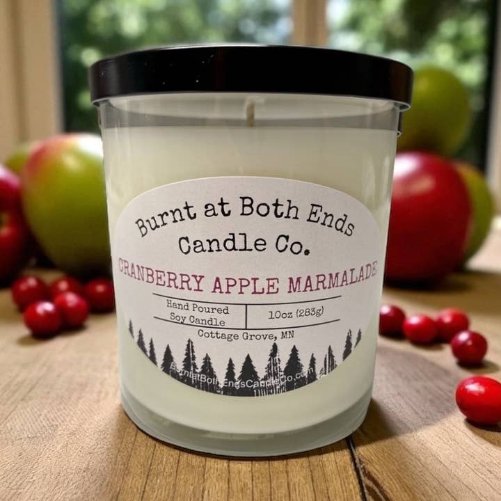 Cranberry Apple Marmalade - 10 oz for wholesale by Burnt at Both Ends Candle Co