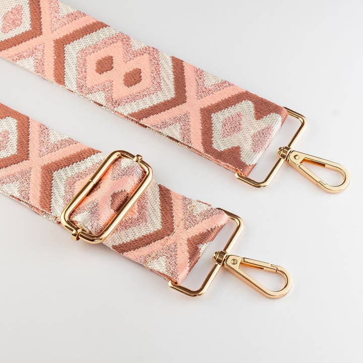 Cassette Barcelona - Wholesale Bag Strap - Women's - Cassette - Roca Adjustable Strap for Handbags Coral4