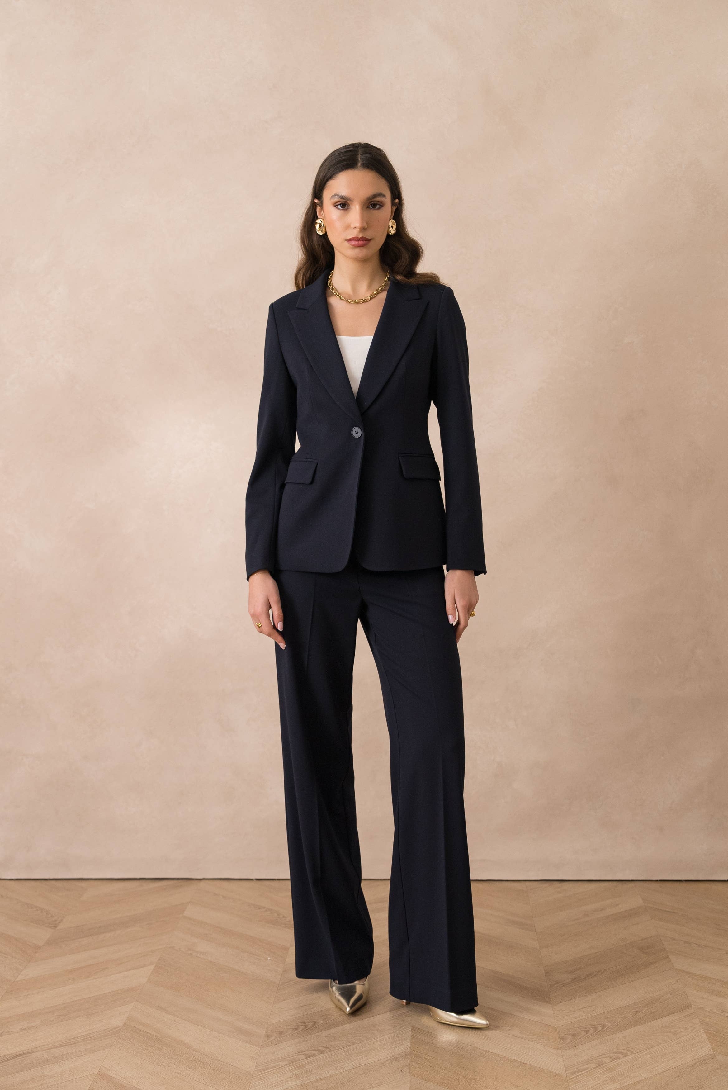 Attentif Paris – wholesale Kostymjacka – Dam – Heather figursydd kavaj för dam44