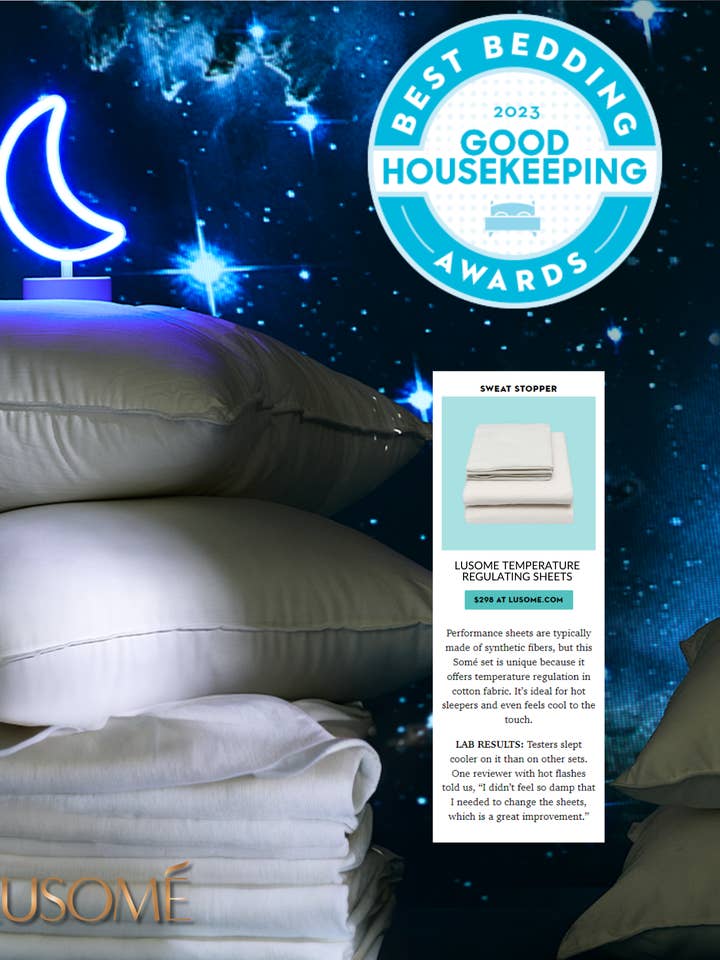 GH - Temperature Regulating Sheets for wholesale by Lusomé