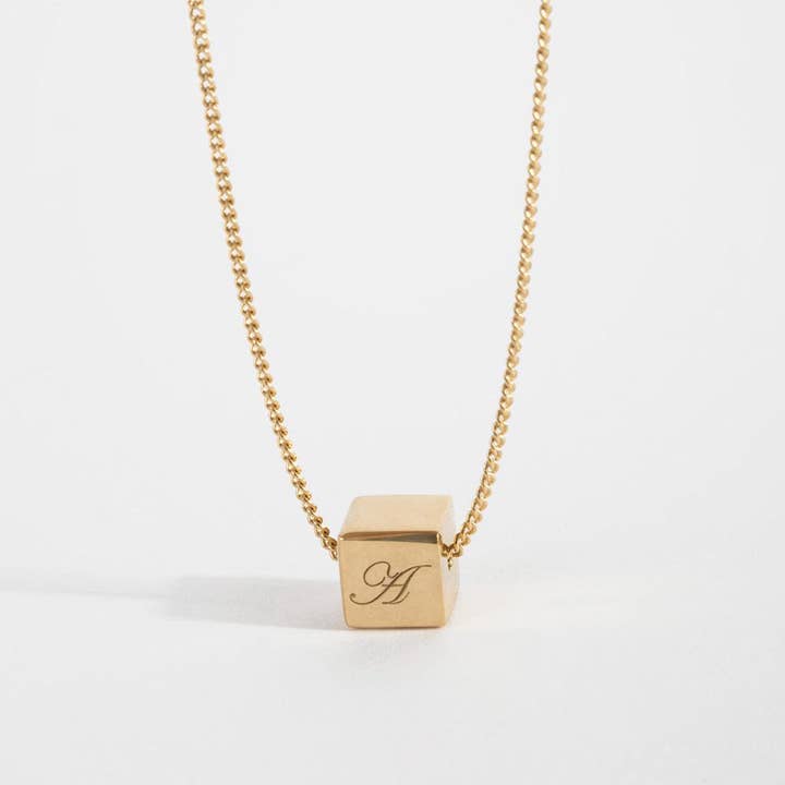 Cube Necklace for wholesale by Anna Lou of London