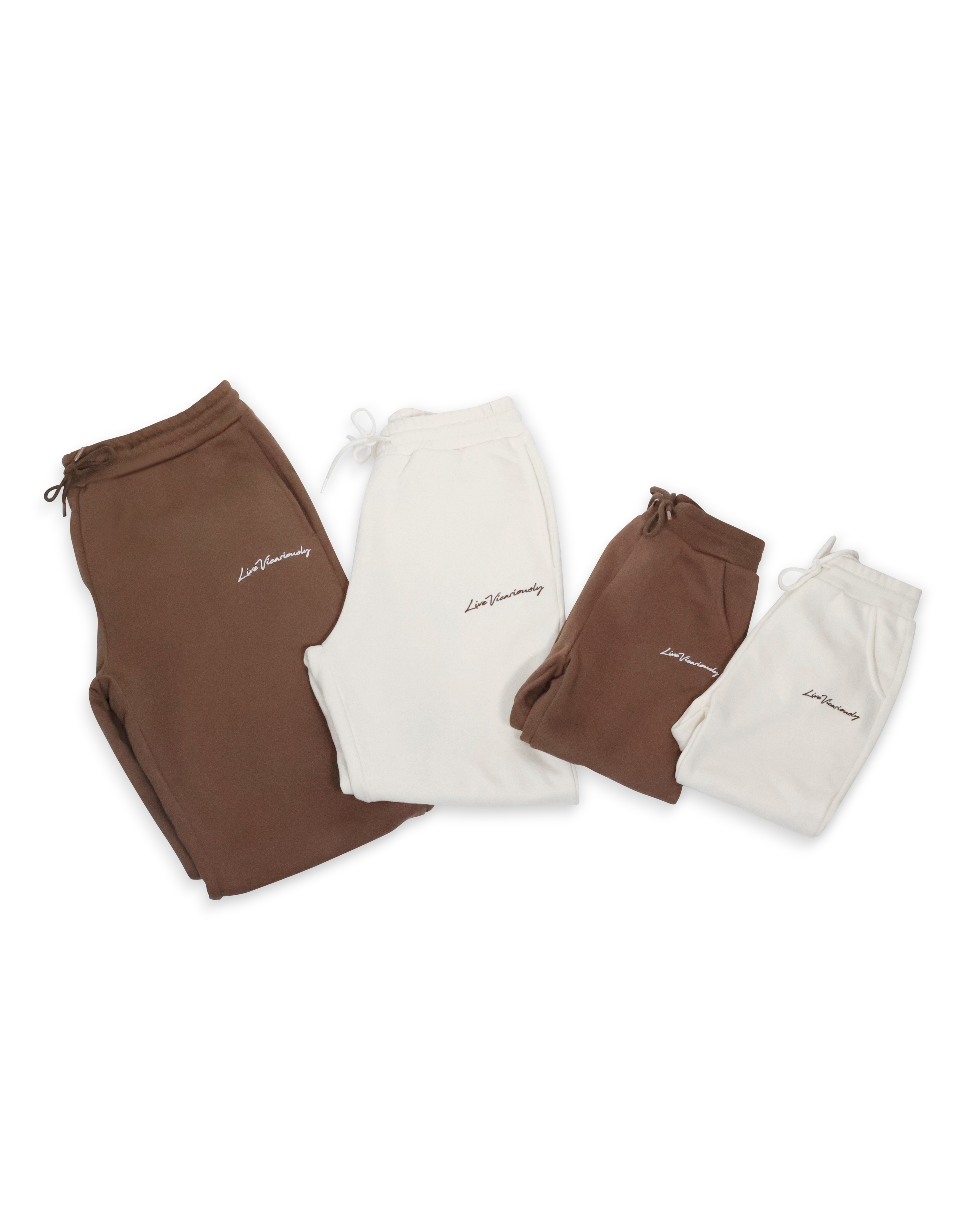 WOMENS Family Sweat Set - Brown for wholesale on Faire5