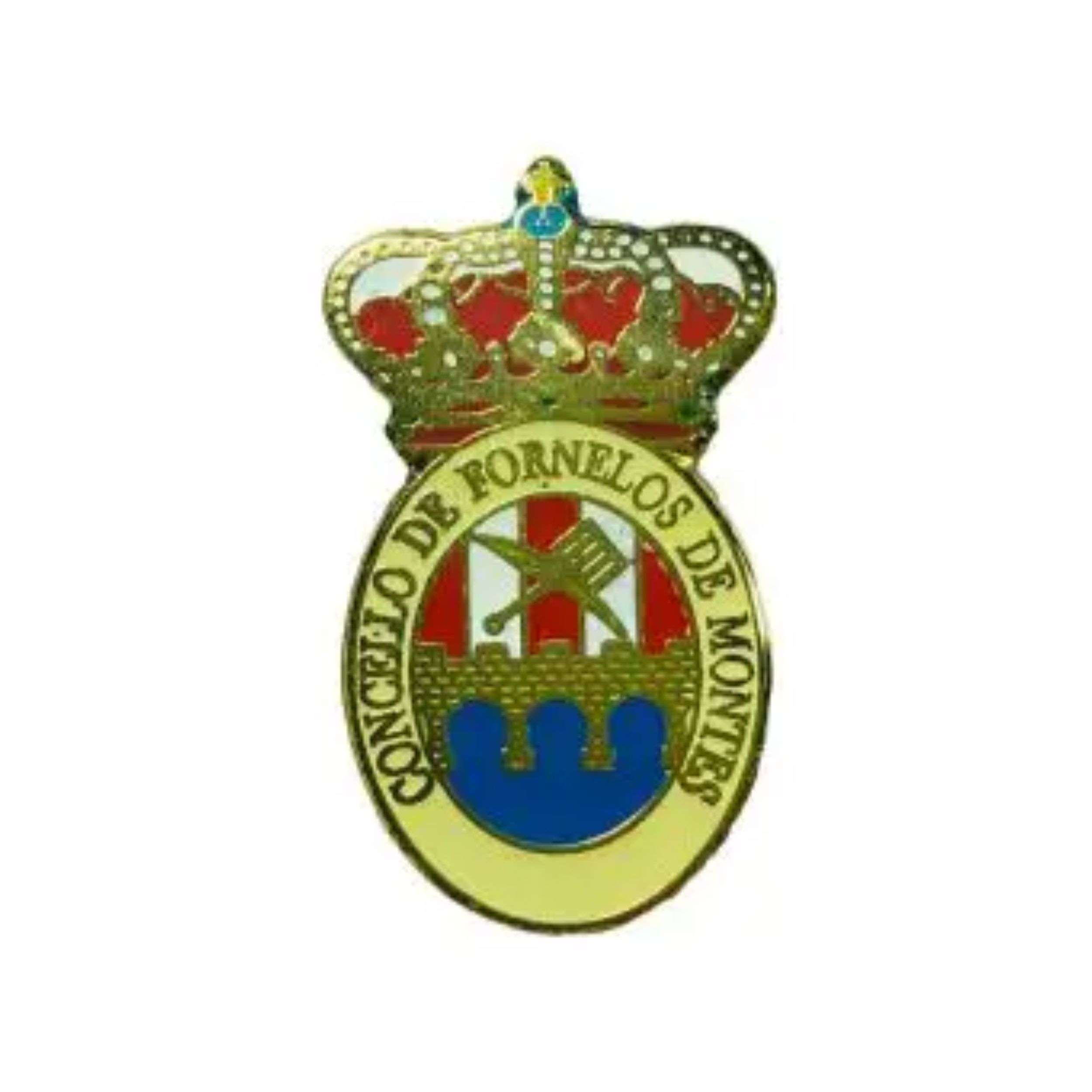 Astur Pins - Wholesale Lapel Pin/Button - Pin - Coat of Arms Fornelos de Montes - Pontevedra - Spain0