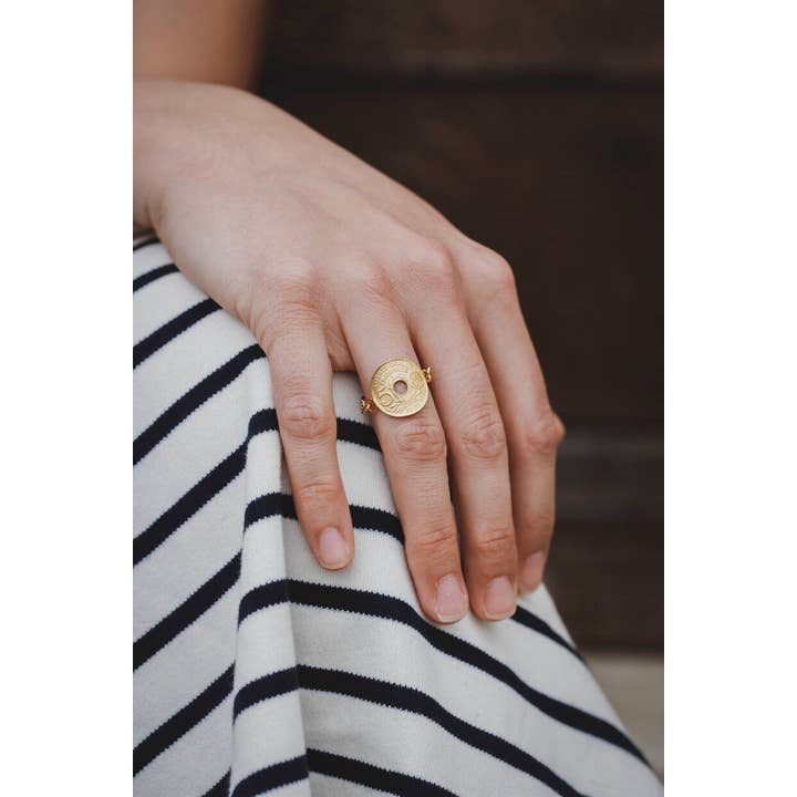 Kettingblad - La Parisienne Or voor wholesale door LE SOU FRANCAIS