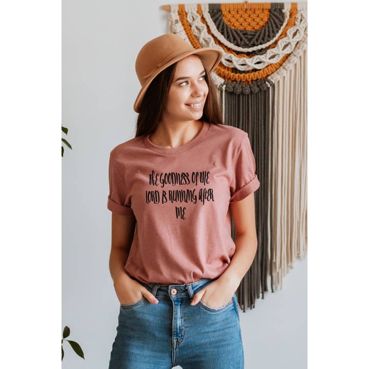 The Goodness of The Lord Graphic Tee for wholesale by Bella Me