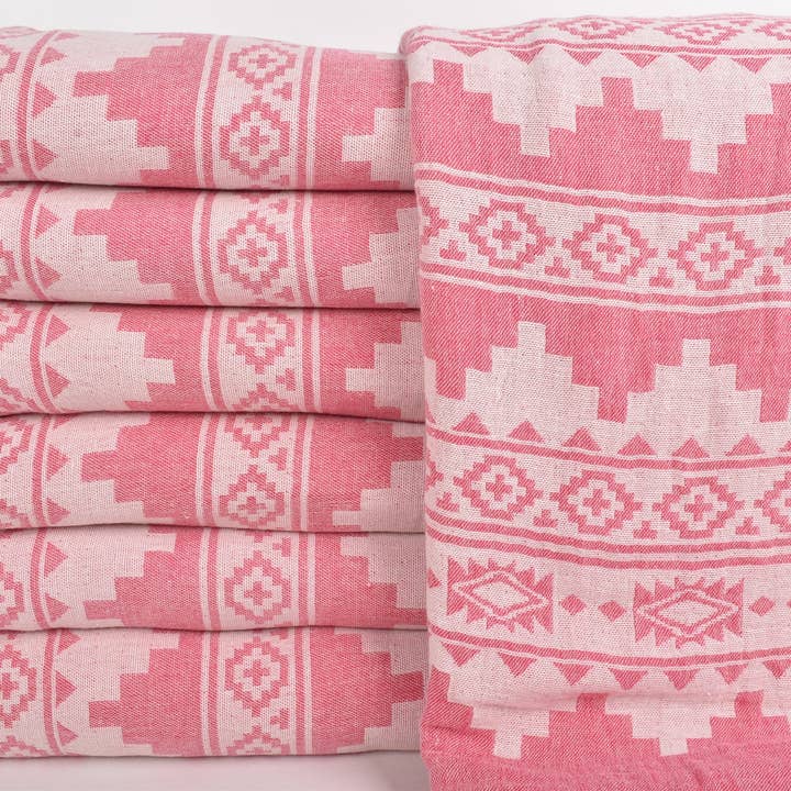 Organic Turkish Towels - Wholesale Throw Blanket - Personalized Throw, Cozy Blankets for Sale2