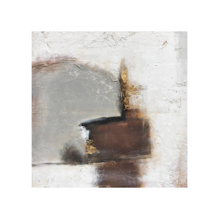 Imagem pintada à mão “Sand abstract 2 100x100" por atacado de AGAVE S.R.L.