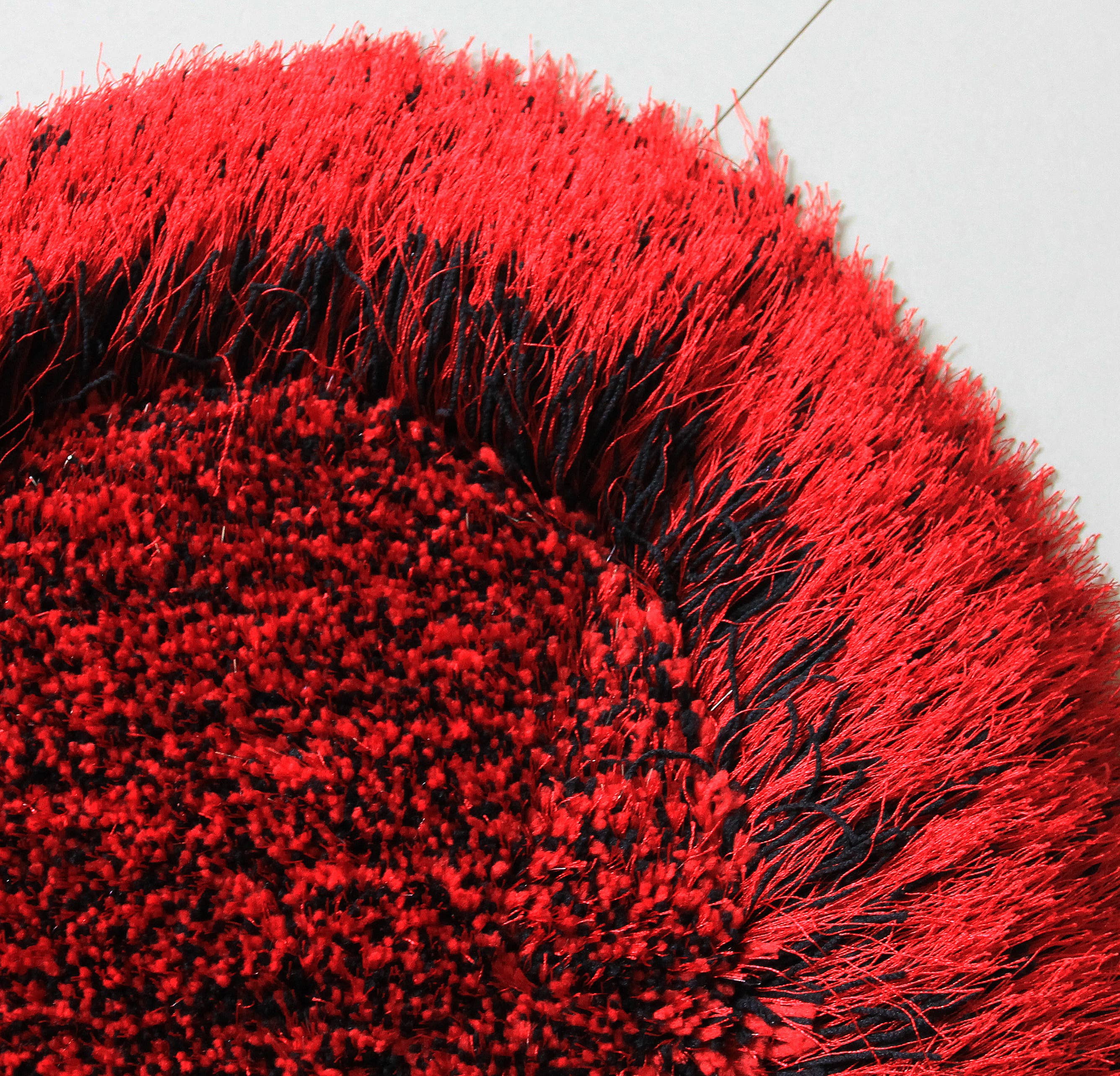 Amazing Rugs - Wholesale Area Rug - Double Heart Shape Hand Tufted 4-inch Thick Shag Area Rug8