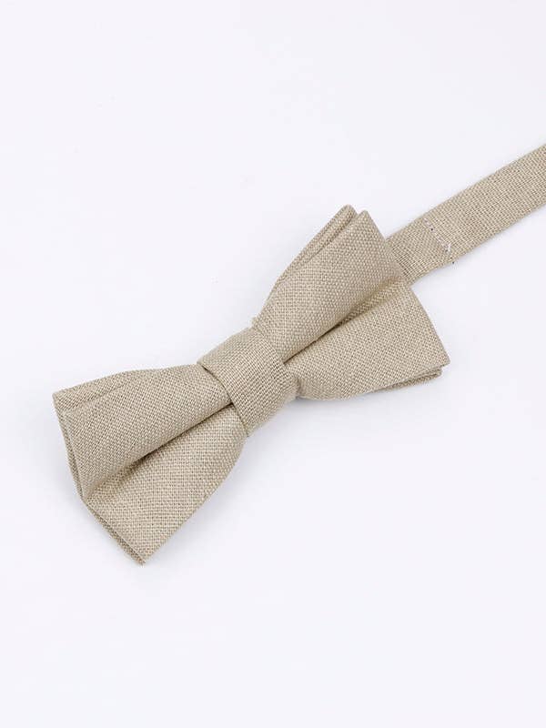 Beige Børne Butterfly nr. 2 i Hør «Basile» for engroshandel hos Unipap's