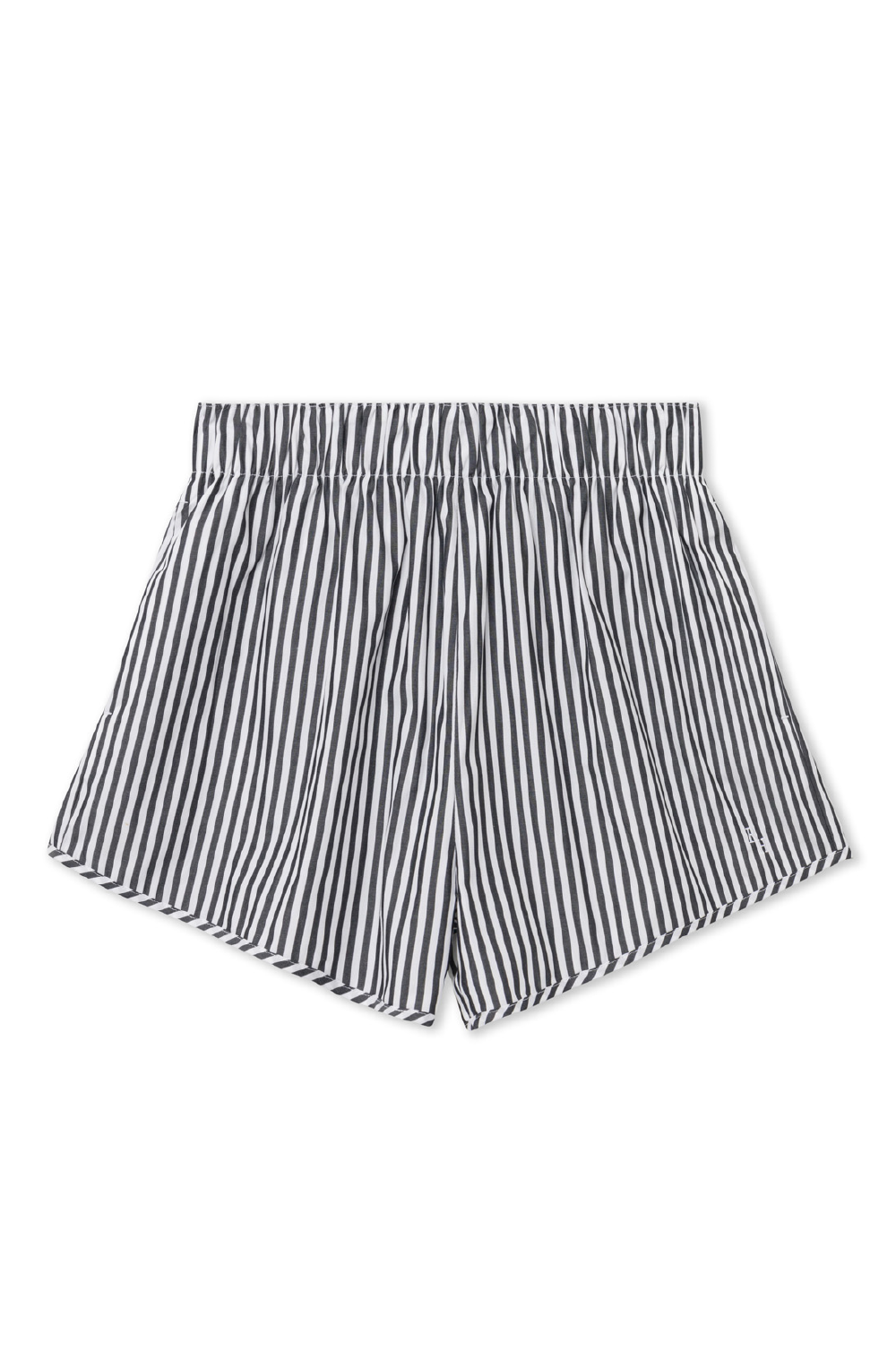 Recreational Habits - Wholesale Shorts – Women’s - Ferry Boxer Short in Black and White Stripe1