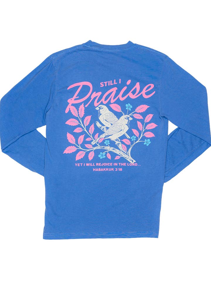 Yee Yee - Wholesale Screen printed t-shirt – Women′s - Still I Praise Long Sleeve2